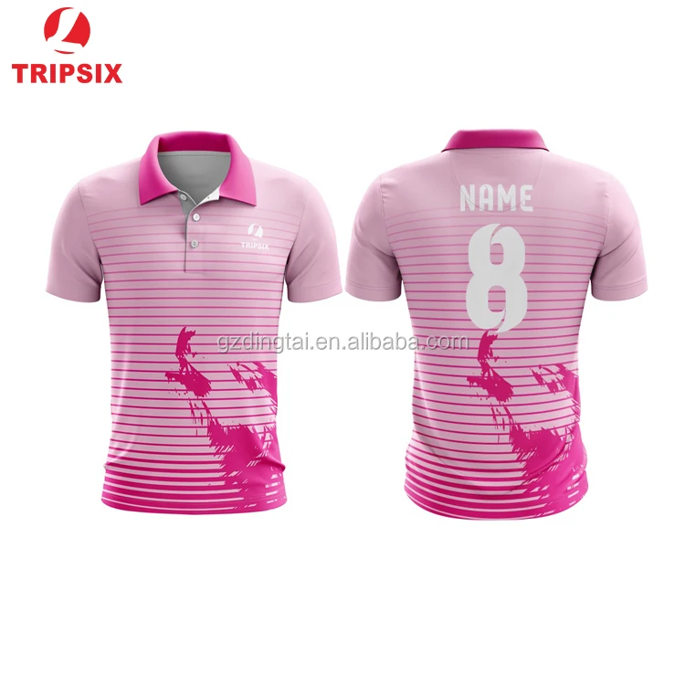 Custom Sublimation Printed Soccer Polo Shirt Dropshipping No Minimum