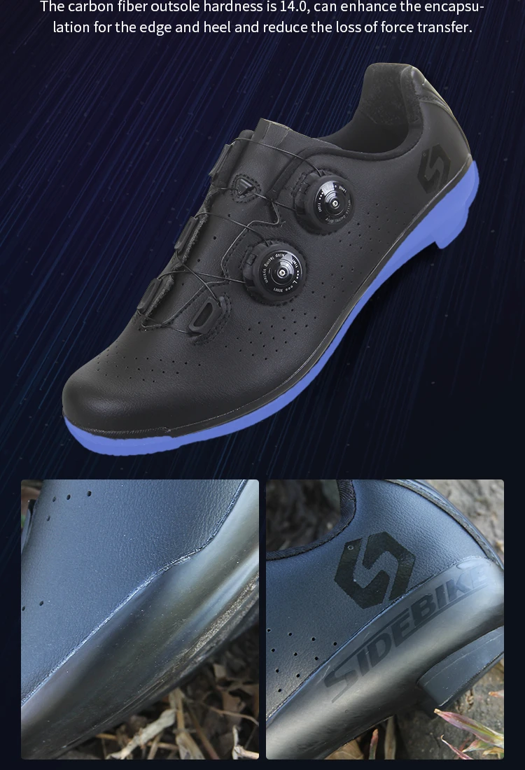 2020 Newest Carbon Sole Cycling Shoes Sidebike Professional Breathable