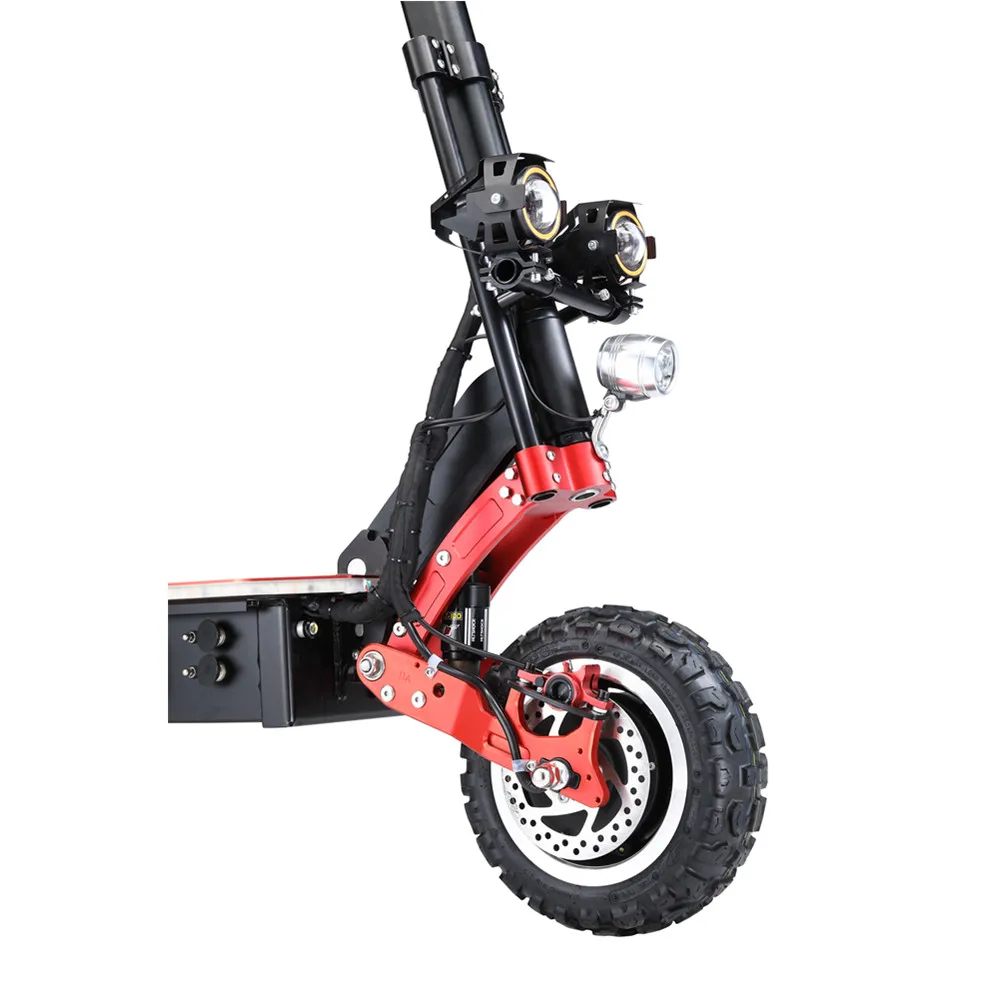 high speed 5000w dual motor foldable 11inch off road widewheel