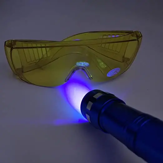 Auto Air Conditioner Flashlight Leak Detector Tool Car Ac Leak Test Set