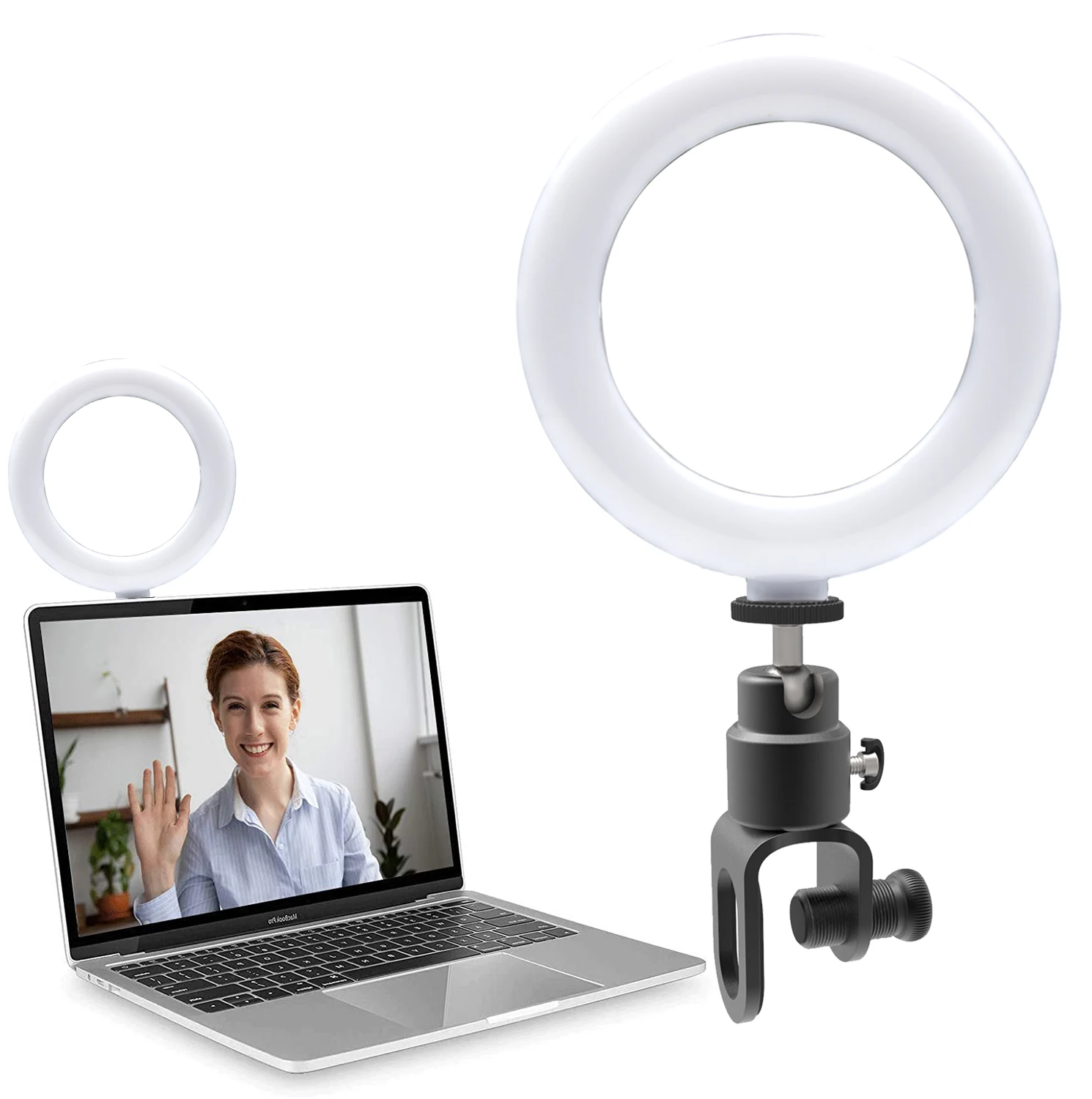 Video Conference Lighting Kit Light for Zoom Call Lighting Remote Working Live 