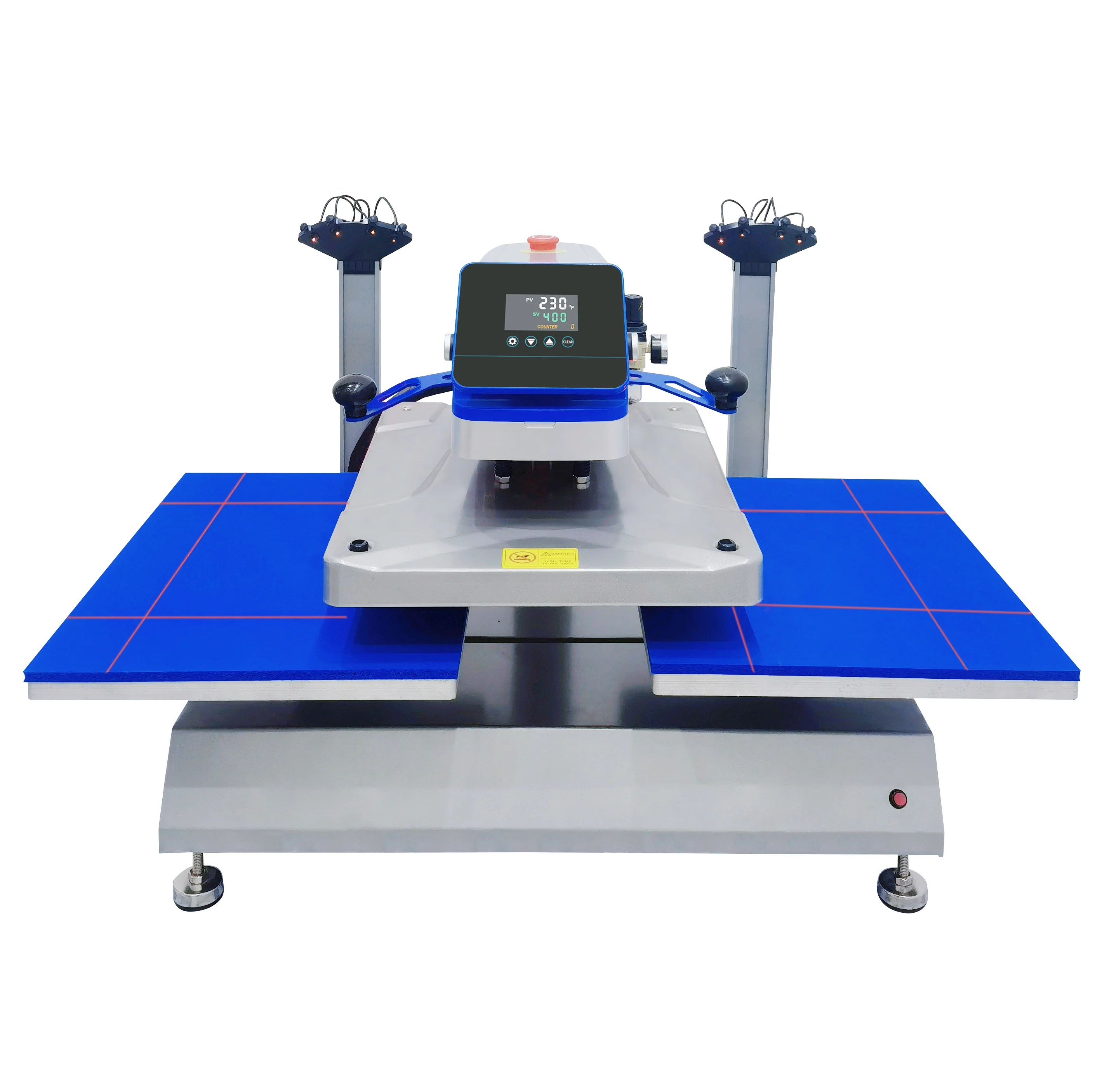 Pneumatic Double Station Sublimation Heat Press Machine For Tshirts