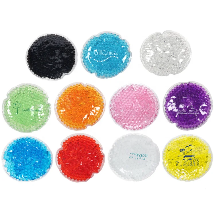 Customized Shapes Customized Size Reusable Hot And Cold Gel Beads Hot