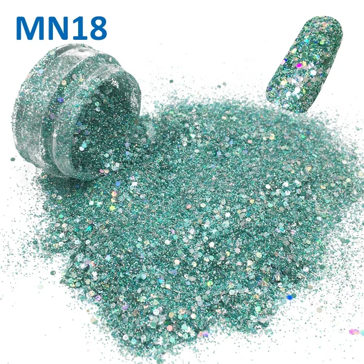 New Bulk Wholesale Eco-friendly Resistant Solvent Holographic Mixed Chunky Glitter.jpg