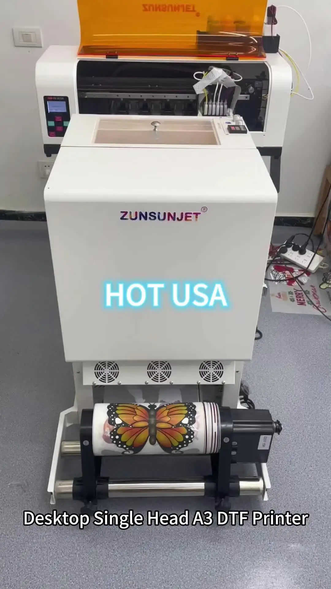 Dtf Hoodie Sticker Designer Clothes Printer Printing for Clothing