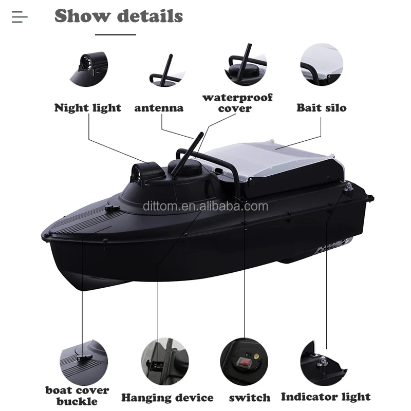 Jabo Bait Boat Parts - Sports & Entertainment - AliExpress