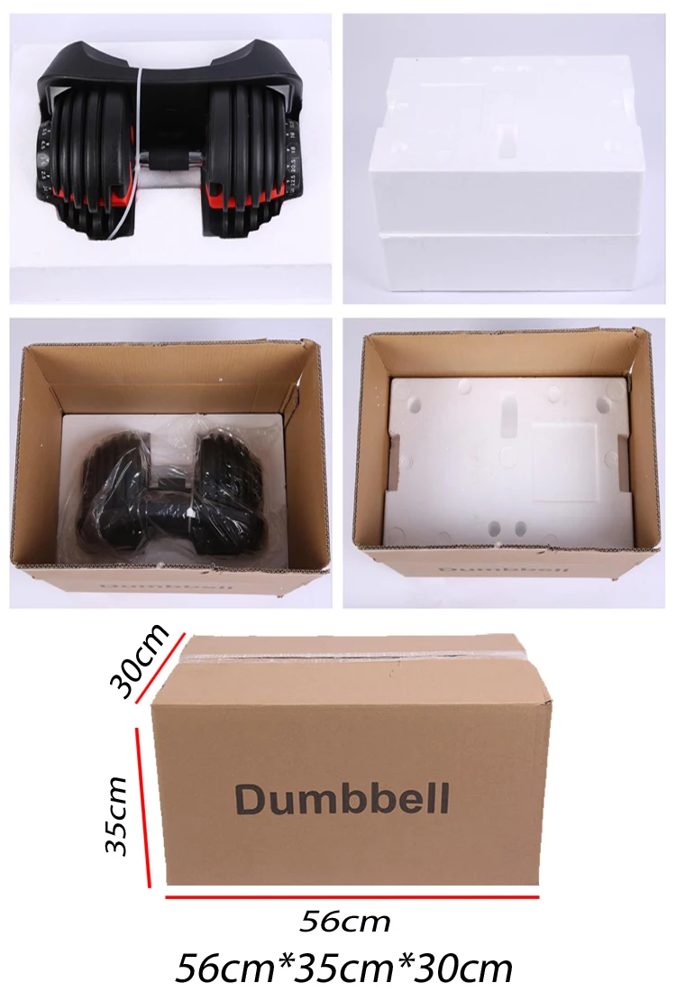 Wholesale competitive price adjustable dumbbell set for bodybuilding sports equipment