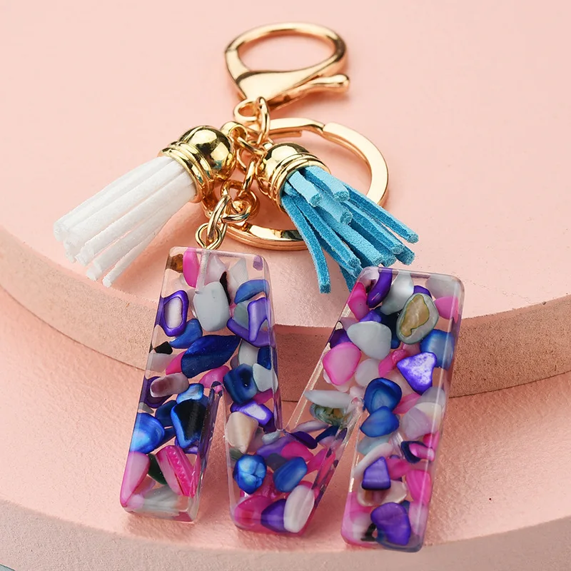 Wholesale 26 English Alphabet Glitter Girly Charms Resin Letters Keychain  With Tassel - Buy Crystal Keychain,Letter Keychain,Lip Gloss Keychain  Product on Alibaba.com