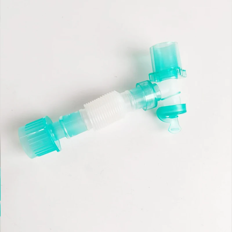 product disposable medical pvc catheter mount expandable with standard connector respiratory catheter corrugated catheter-95