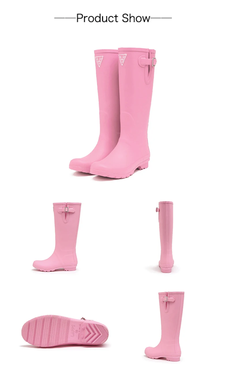 2020 rain boots women stylish