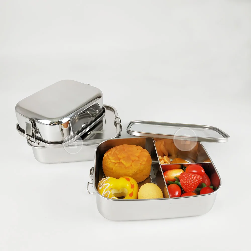 Factory Hot Sale 800ml One/two Compartments Lunch Boxes Bento Wholesale
