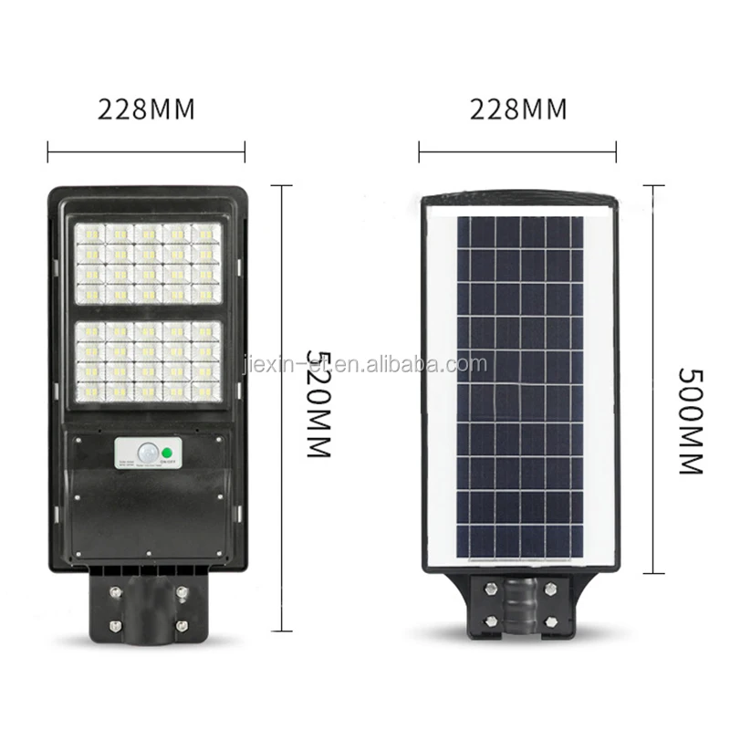 High Efficiency IP65 Solar Panel 90W150W 200W Integrated All In One Led Solar Street Light