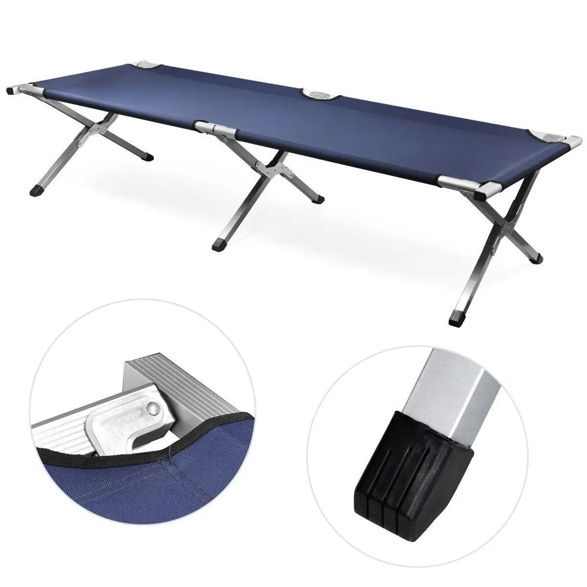 aluminum army cot