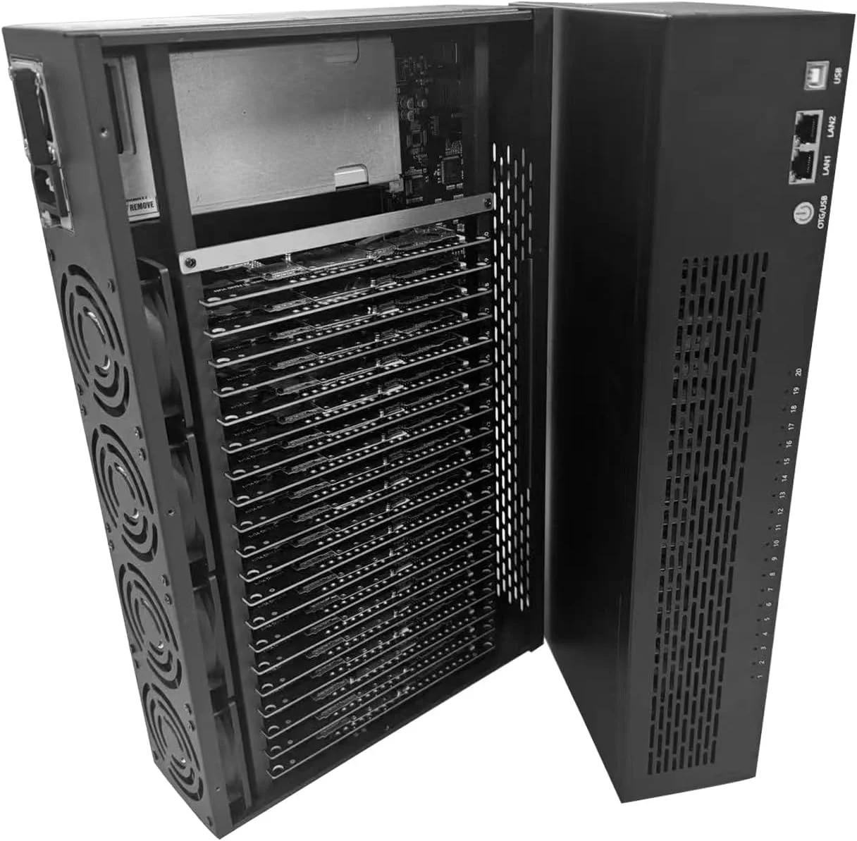 Box Phone Farm for iPhone & Android - Used Mobile Motherboard