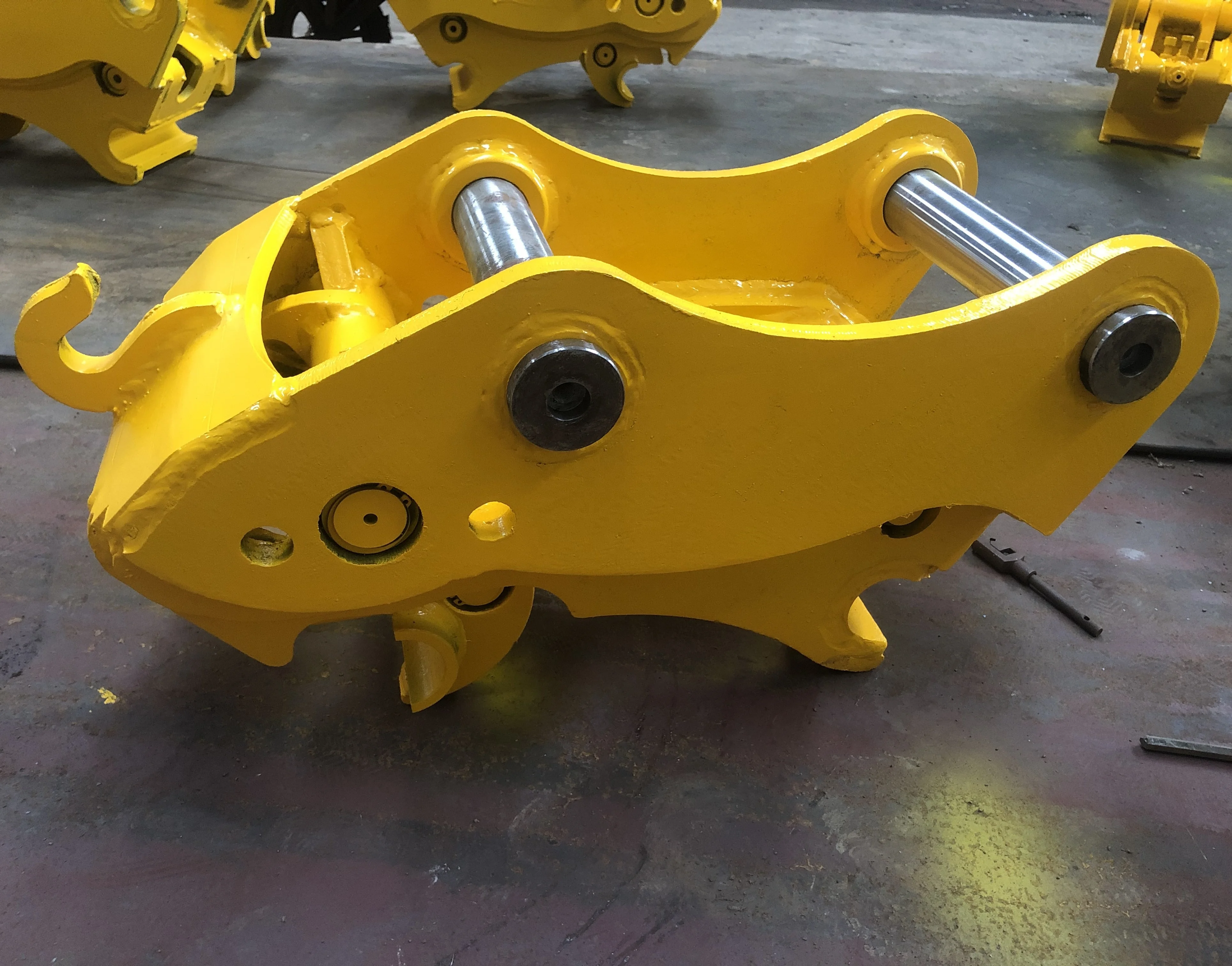 Quick Coupling Hitch For 17-25 Ton Excavator Attachment Double Lock ...