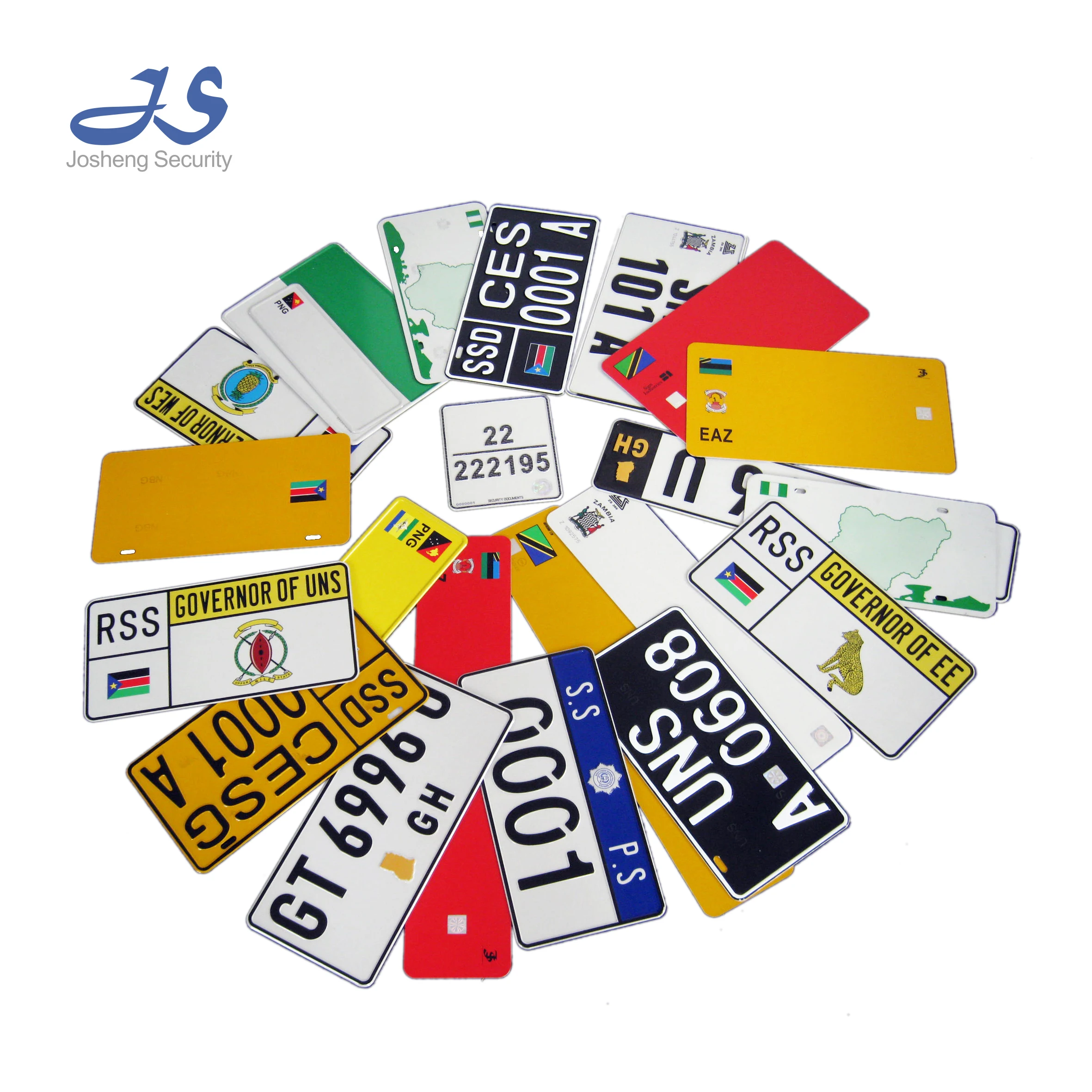 Democratic Republic Of Congo Complete Registration Number Plates With