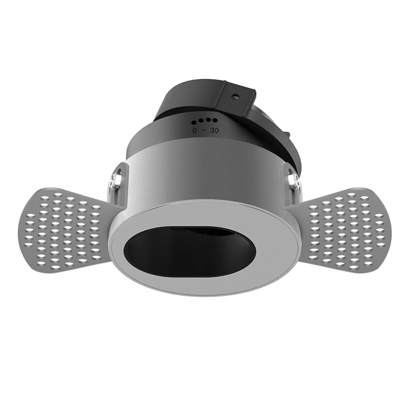 new mr16 oval recessed lighting fixture gu10 dimmable ceiling downlight led light fitting