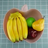 Plastic PP Creative New Wholesale Salad/Fruit Deep-mouthed Apple Shape Plate/Bowl Compote China