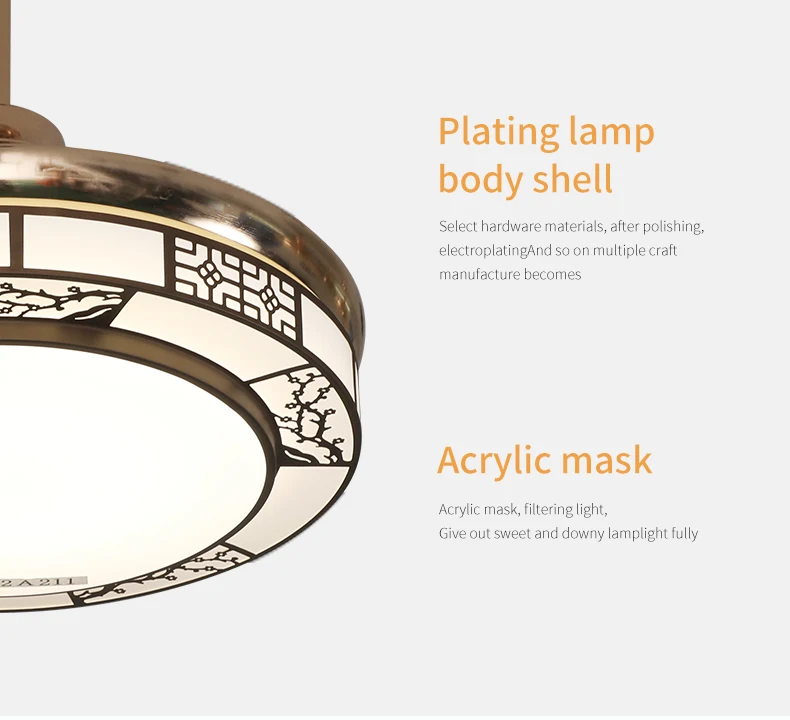 Ceiling Fan, LED, 147, Metal - detail 20
