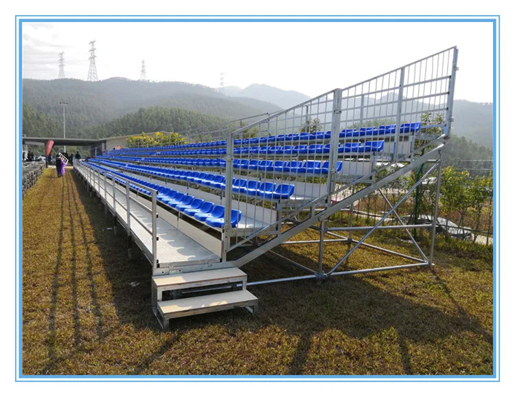 outdoor used bleachers seating football field porta