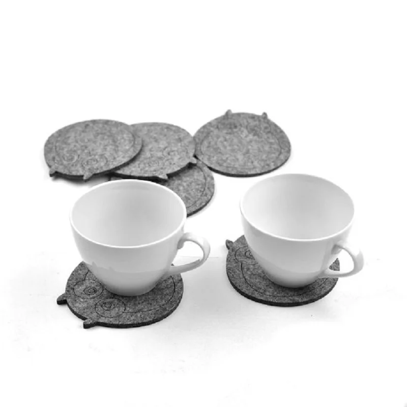 Multifunctional snowflake glass coaster