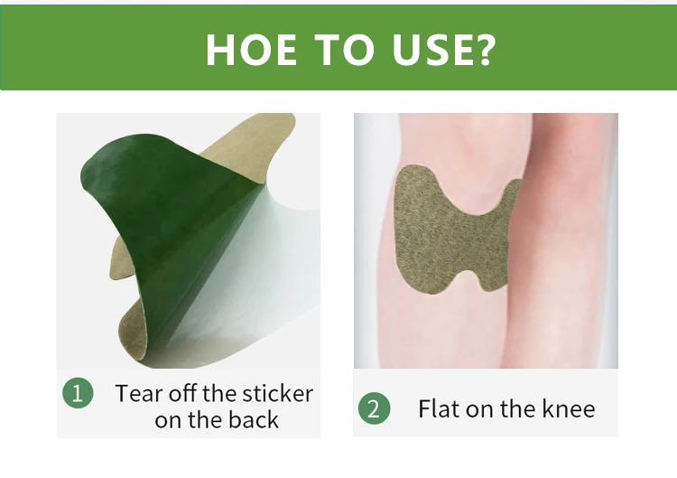New Medicated Plaster Sticker Wormwood Extract Knee Joint Ache Patch for Pain