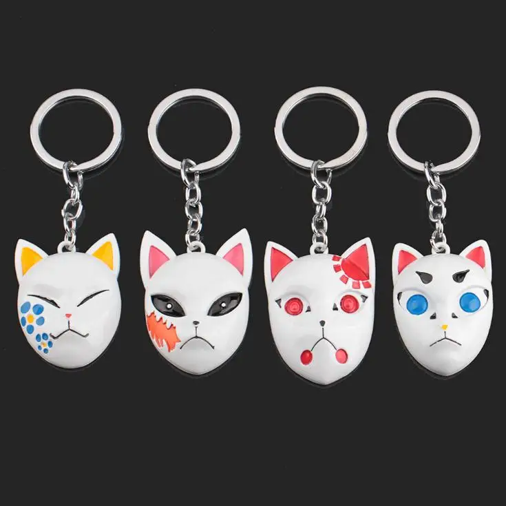 Cartoon Anime Quadratic Element Demon Slayer Kimetsu No Yaiba White