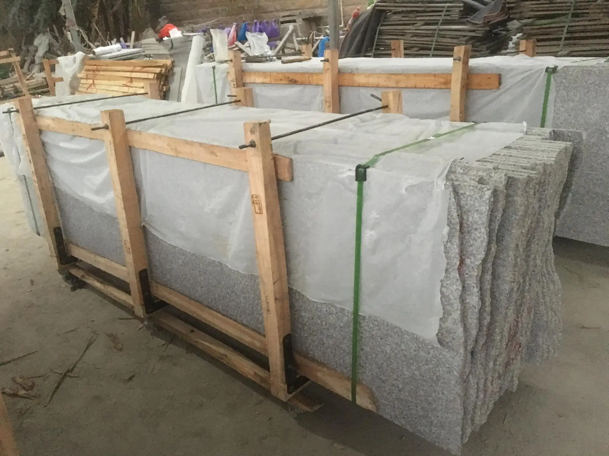Light Pink Granite G617 Pearl Pink Chinese Granite Polished Small Slabs supplier