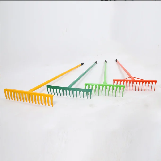 Solude Rake Factory Supply Garden Tools Wooden Handle Steel Handle