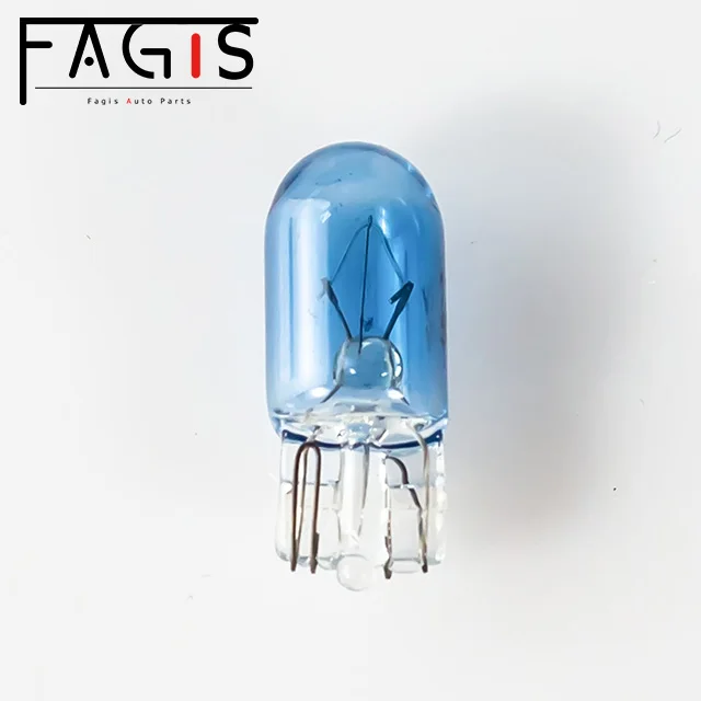 Fagis w5w t10 194 12v 5w super white blue auto bulb Instrument lights car lamp