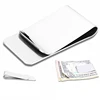 titanium skull spring loaded magnet luxury man money clip stainless steel