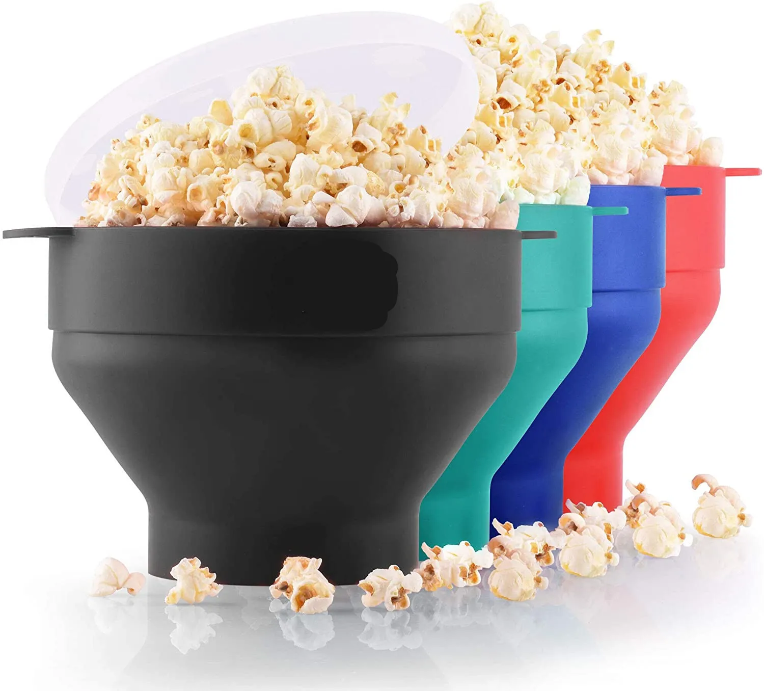 2020 hot sell collapsible popcorn popper popcorn microwave bowl