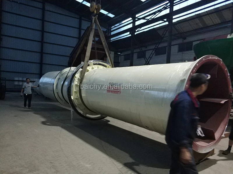 
Large rotary dryer 3000x25000 for drying clay stone with burning oven for sale 