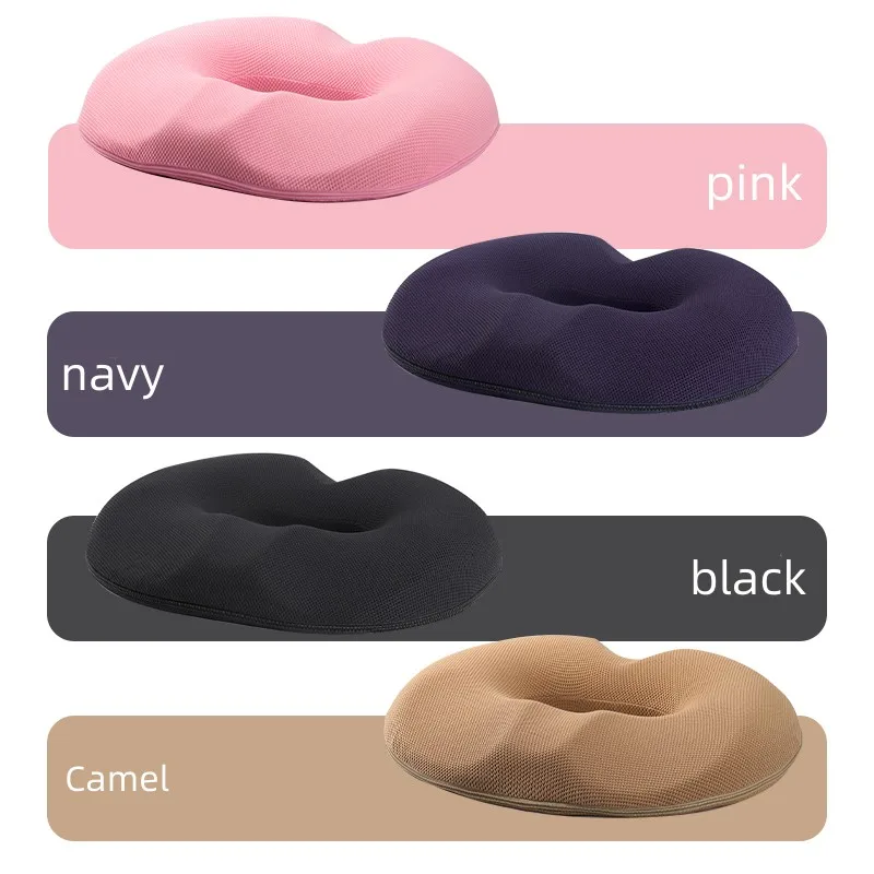 Orthopedic Donut Seat Cushion Pillow Memory Foam Relieves Tailbone