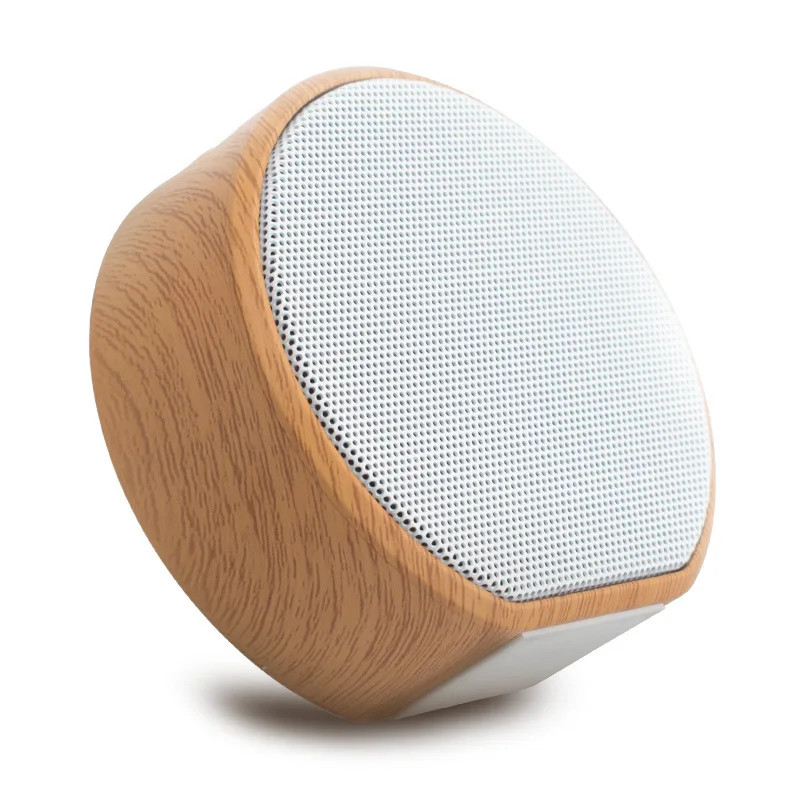 whosale new design mobile phone computer portable bluetooth wireless mini wood smart speaker - ANKUX.COM