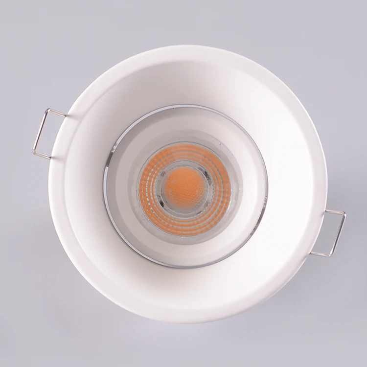 Modern Mr16 Gu10 Anti Glare Concealed Ceiling Recessed Tunable White Downlight