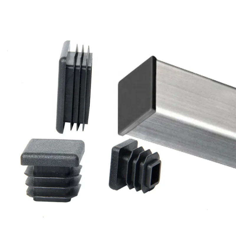 25x25 Square Plastic Cap Tube Cap Rubber Insert End Cap Buy Square