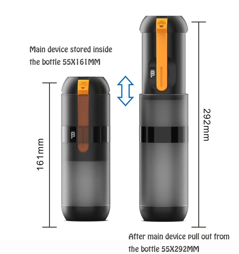 Toilet Accessories 260ML Peri Bottle Rechargeable Electric Portable Travel Bidet for Women Men Baby Postpartum Care Wholesale factory
