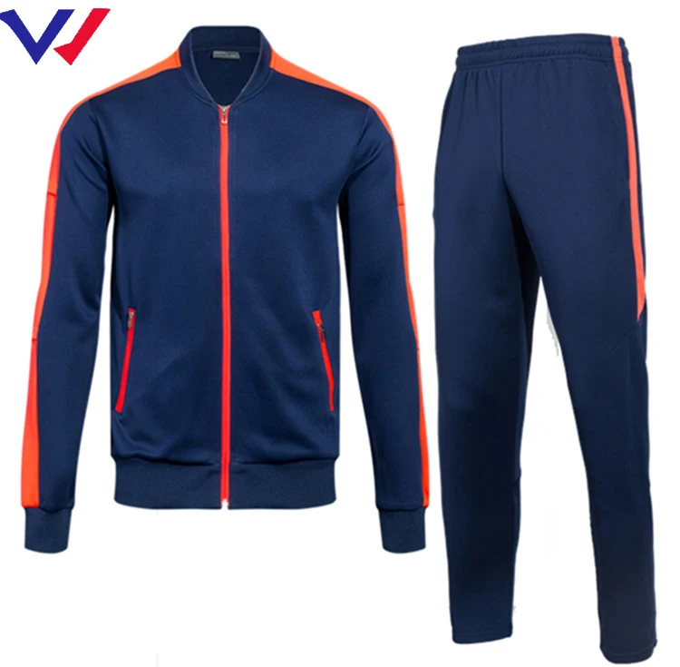 Add Your Own Logo Blank Tracksuit Custom Sports Suit Set Men Cheap ...