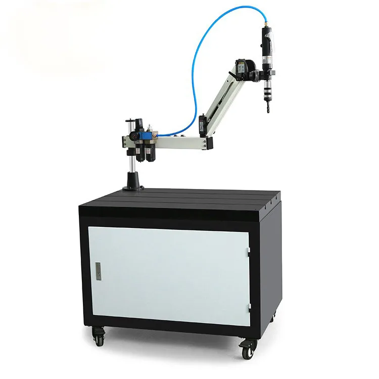 M16 electric tapping machine with servo touch screen for tapping threads