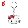 Small Size Cartoon PVC Soft Rubber Chip Keychain