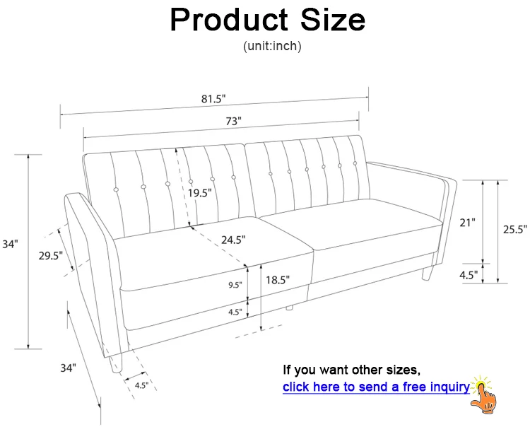 Luxury Beds Living Room Frame Corner Wooden Two Seater Style Nordic