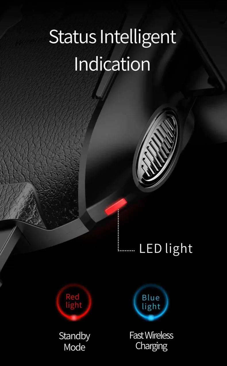 Original Quality Wireless Car Charger Holder Fast Charging Phone Holder Mount In Car  Wireless Car Charger Phone Holder
