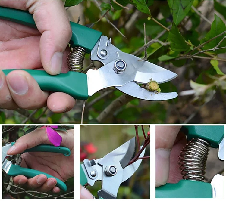 10 pcs Gardening Plant Tool Set Kit Shovel Rake Pruner Shears Garden Hand Tools