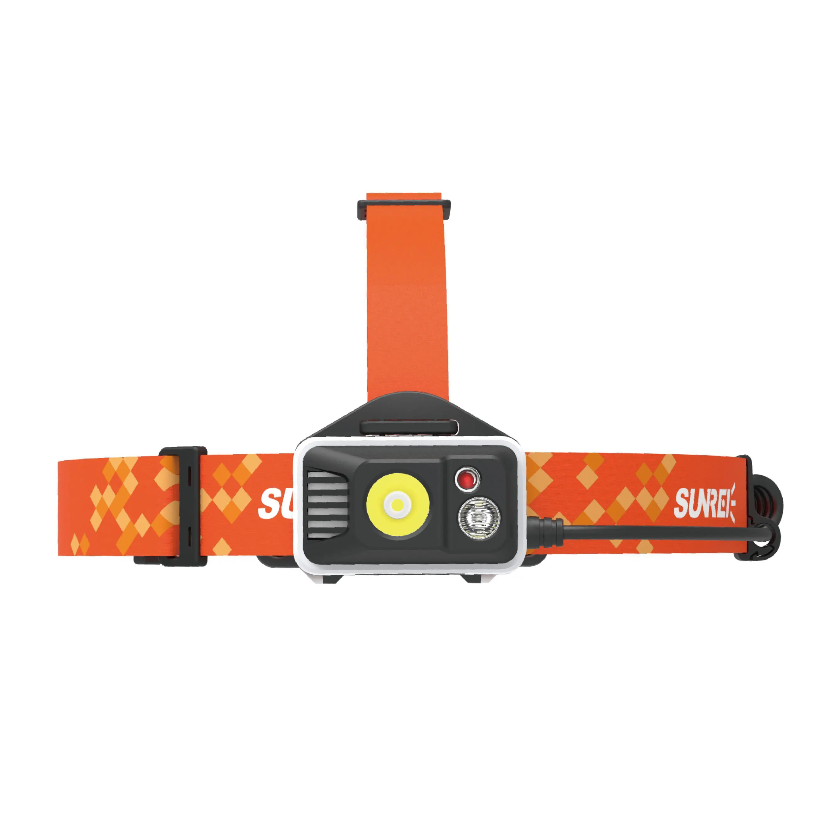 camping fishing spot waterproof powerful headlamp usb rechargeable led mini head lamp torch light