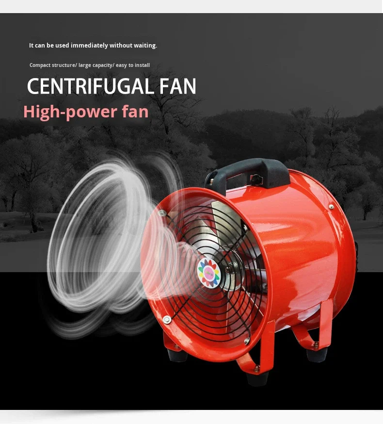 Axial Flow Fan, Portable, Copper - detail 18