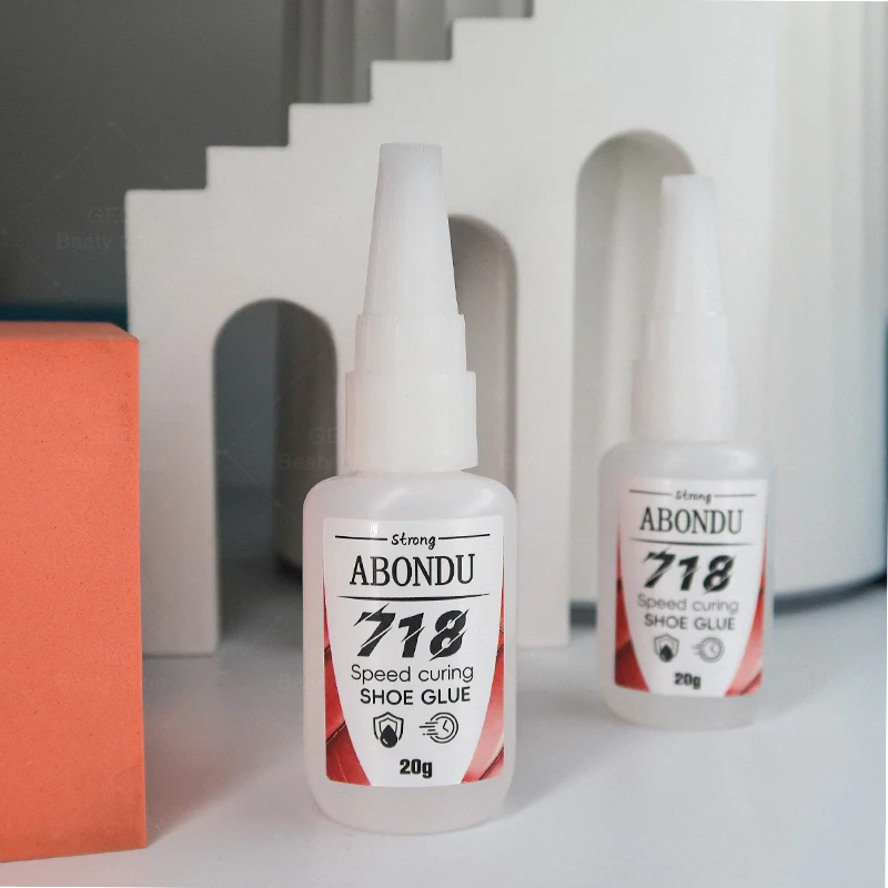 Shoe Glue Cyanoacrylate Super Attached To Rubber Plastic Glue Instant