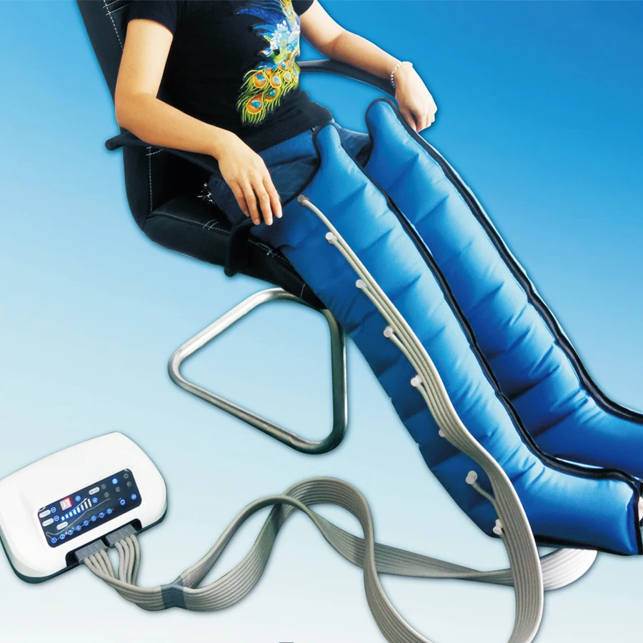 Air Pressure Therapy System leg foot massage machine, View leg and foot