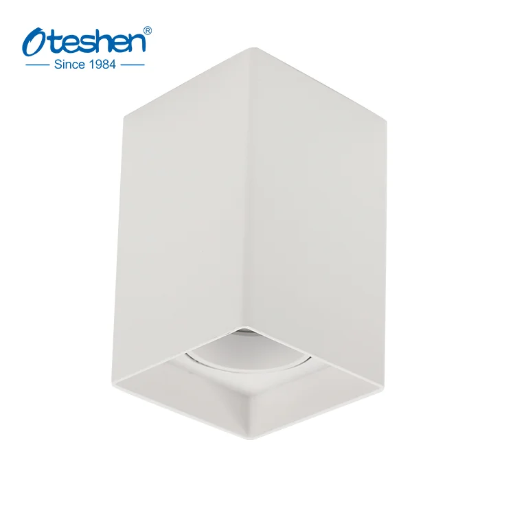 2020 hot sales surface mounted round and square GU10 MR16 Spotlight Housing Downlight fixture