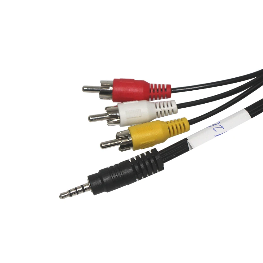 9 PIN S-Video Male to 3-RCA Famale Composite AV Cable M//F for Laptop PC TV